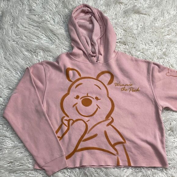 Disney Women's Pink Winnie the Pooh Hoodie - Picture 1 of 5